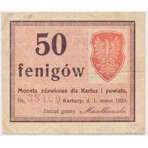 Kartuzy, 50 fenig 1920