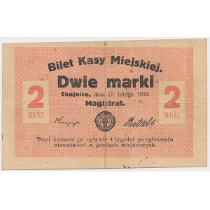 Chojnice, 2 marks 1920