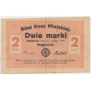 Chojnice, 2 marki 1920
