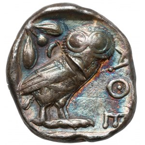 Grécko, Attika, Atény, Tetradrachma (454-404 pred n. l.) - sova