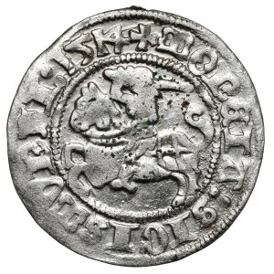 Sigismund I. der Alte, Halber Pfennig Vilnius 1514