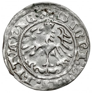 Sigismund I. der Alte, Halber Pfennig Vilnius 1514