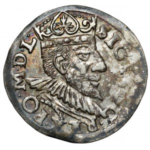 Žigmund III Vasa, Trojak Poznaň 1592 - podlhovastý - 9Z sprava