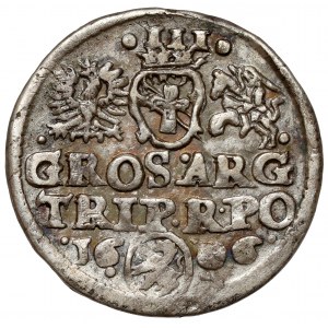 Žigmund III Vasa, Trojak Krakov 1606 - Lewart in KOLE