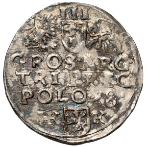 Zygmunt III Waza, Trojak Wschowa 1598 - błąd HK-K