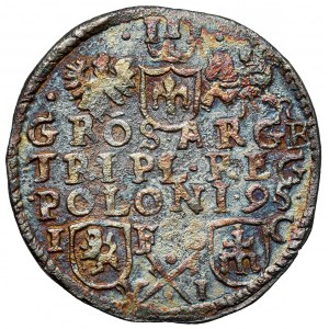 Žigmund III Vaza, Trojak Bydgoszcz 1595 - háky, úzka hlava