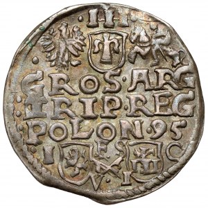 Sigismund III Vasa, Trojak Bydgoszcz 1595 - hooks