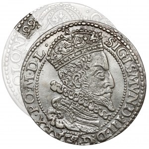 Sigismund III. Vasa, Malbork Sechster Stand 1599 - großer Kopf