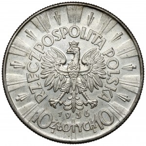 Piłsudski 10 złotych 1936