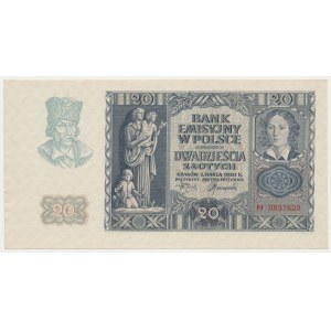 20 złotych 1940 - N