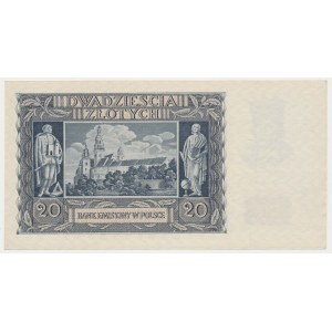 20 gold 1940 - N