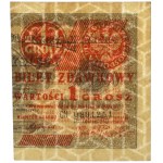 1 grosz 1924 - CN - prawa połowa