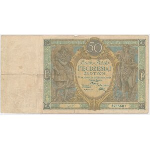 50 zloty 1925 - Ser. P