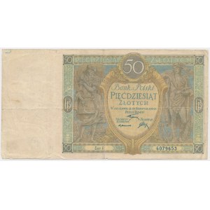 50 złotych 1925 - Ser. R