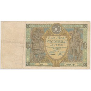 50 złotych 1925 - Ser. AH