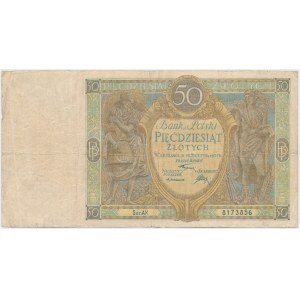 50 złotych 1925 - Ser. AK