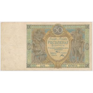50 złotych 1925 - Ser. AK
