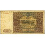 50 zloty 1946 - large letter