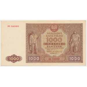 1 000 zlotých 1946 - AA