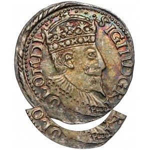 Sigismund III Vasa, Trojak Olkusz 1598 - unscripted variety