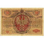 10 mkp 1916 Všeobecné ...vstupenky