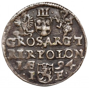 Sigismund III. Wasa, Trojak Olkusz 1594