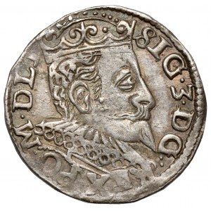 Sigismund III. Wasa, Trojak Poznań 1597 - Datum in der Zeile