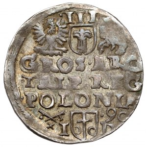 Sigismund III Vasa, Trojak Poznań 1590 ID - Przegonia