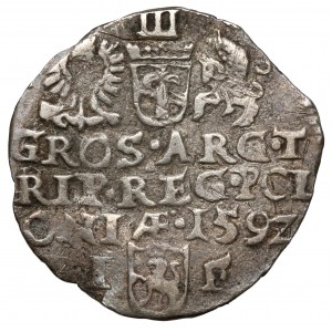 Sigismund III Vasa, Trojak Olkusz 1592