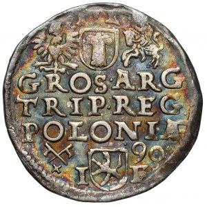 Zikmund III Vasa, Trojak Poznaň 1590 IF