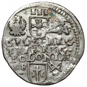 Sigismund III Vasa, Trojak Poznań 1588 - no ID - rare