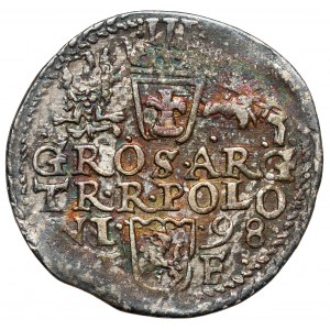 Žigmund III Vaza, Trojak Olkusz 1598 - veľká hlava - chýba R