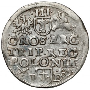 Sigismund III. Wasa, Trojak Poznań 1589 ID