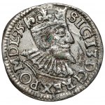 Zikmund III Vasa, Trojak Wschowa 1595 - POLONIAE - vzácný