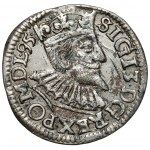 Zygmunt III Waza, Trojak Wschowa 1595 - POLONIAE - rzadki