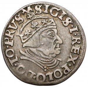 Sigismund I. der Alte, Trojak Danzig 1539