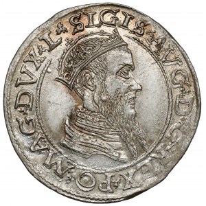 Sigismund II Augustus, Vierfacher Vilnius 1565 - schön