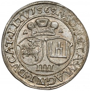 Sigismund II Augustus, Vierfacher Vilnius 1565 - schön