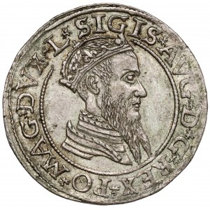 Sigismund II. Augustus, Vierfacher Vilnius 1566 - schön