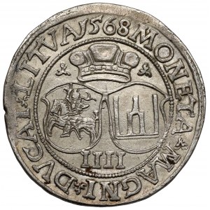 Sigismund II. Augustus, Vierfaches Vilnius 1568 - ungestylt