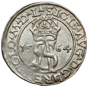 Zygmunt II August, Trojak Wilno 1564 - piękny