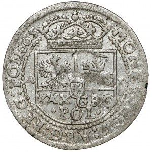 Jan II Kazimierz, Tymf Kraków 1665 AT
