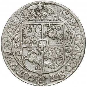 Sigismund III Vasa, Ort Bydgoszcz 1621 - PRV MAS - crosses