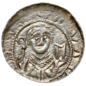 Ladislaus II the Exile, Denarius - Prince and Bishop