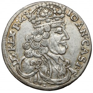 Johannes II. Kasimir, Ort Krakau 1657 IT - Rosetten