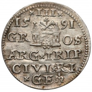 Zikmund III Vasa, Trojka Riga 1591