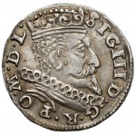 Sigismund III Vasa, Trojak Vilnius 1601 - Swan over V
