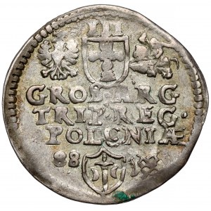 Sigismund III Vasa, Trojak Poznań 1588 - no ID - rare