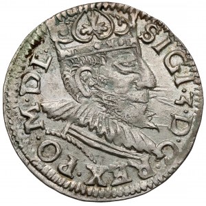 Zygmunt III Waza, Trojak Poznań 1594 - wydłużona