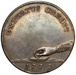 Poniatowski, PRÓBA Dwuzłotówka 1771 - kamień probierczy